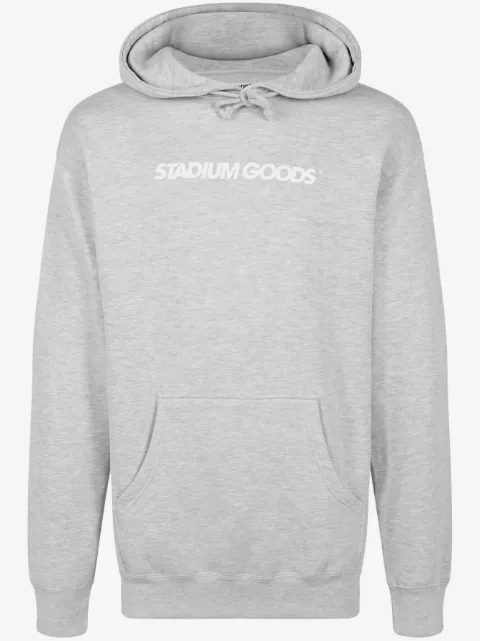 STADIUM GOODS® Horizontal Logo "Grey" hoodie