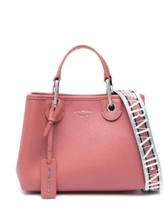 Emporio Armani Petit Sac MyEA a Logo Embosse Rose FARFETCH TN