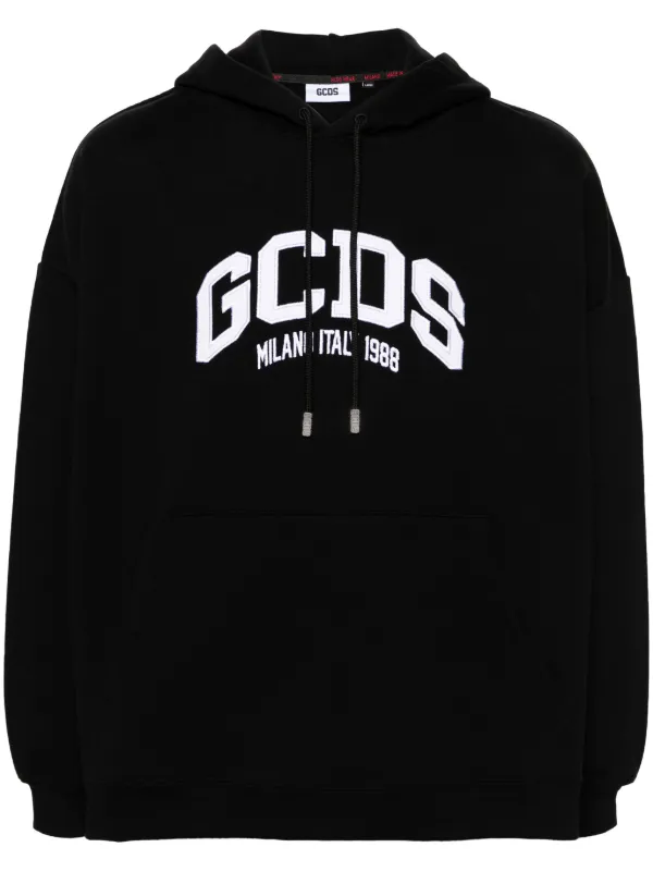 GCDS ロゴ パーカー | ブラック | FARFETCH JP