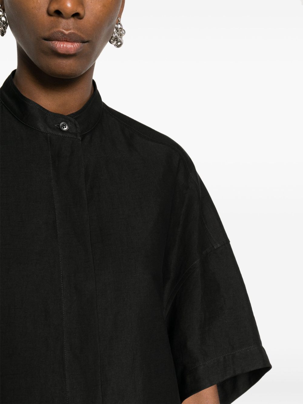 Shop Stella Mccartney Short-sleeved Shirt In Black