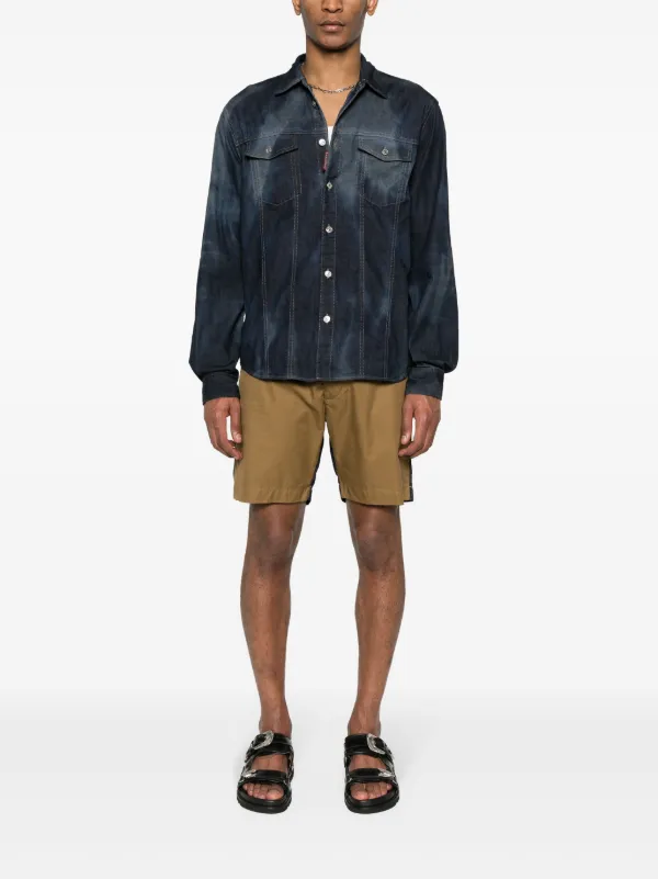 DSQUARED2 Icon デニムシャツ | ブルー | FARFETCH JP