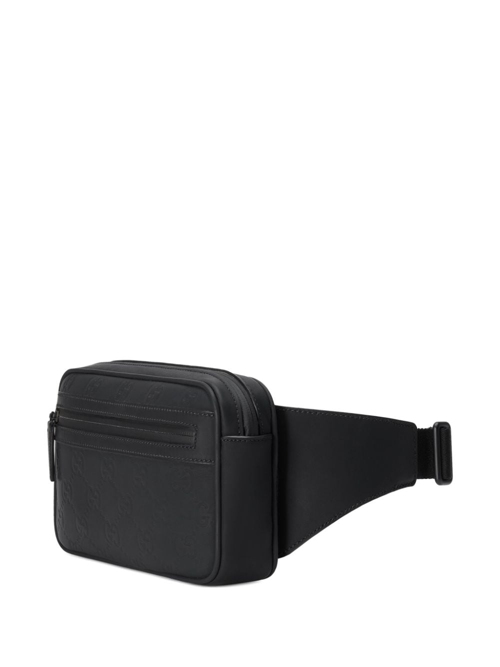 Shop Gucci Gg Belt Bag In Black