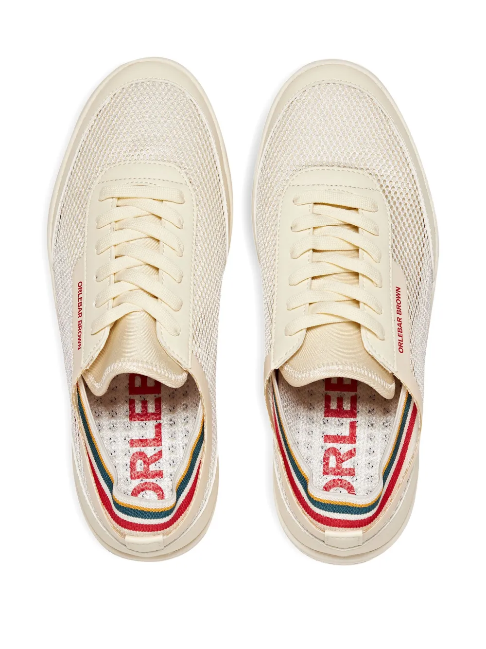 Orlebar Brown Larson mesh-panelled low-top sneakers White