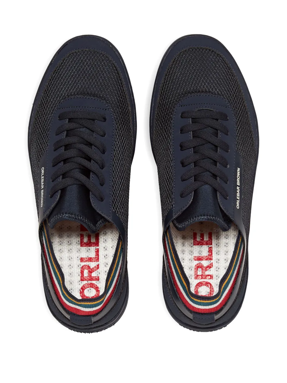 Orlebar Brown Larson mesh-panelled low-top sneakers Blue