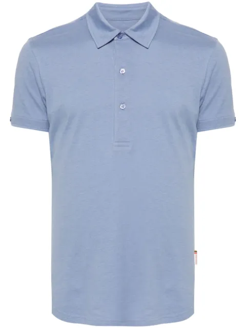 Orlebar Brown playera tipo polo de seda Sebastian