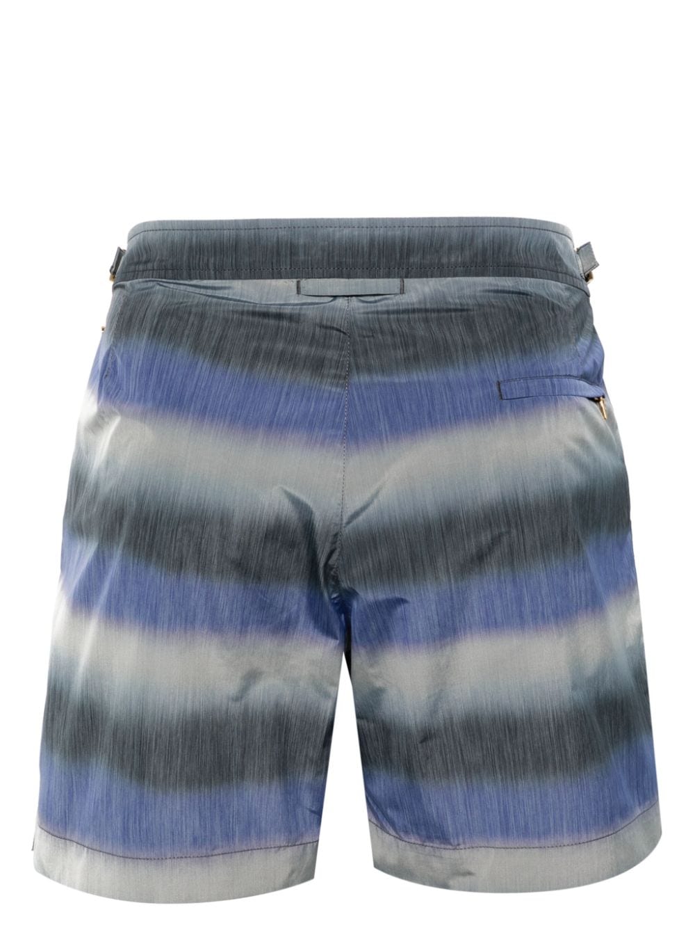 Shop Orlebar Brown Bulldog Fade Swim Shorts In Blue