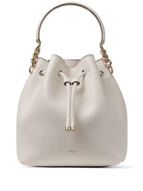 Jimmy Choo Bon Bon leather bucket bag