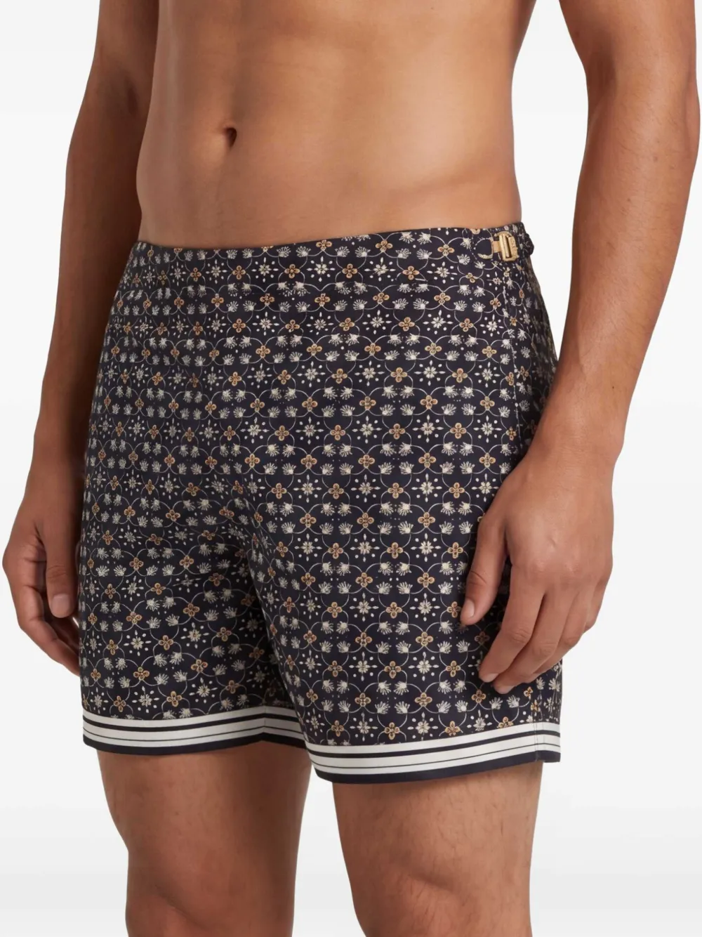 Orlebar Brown Zwembroek met rits Zwart