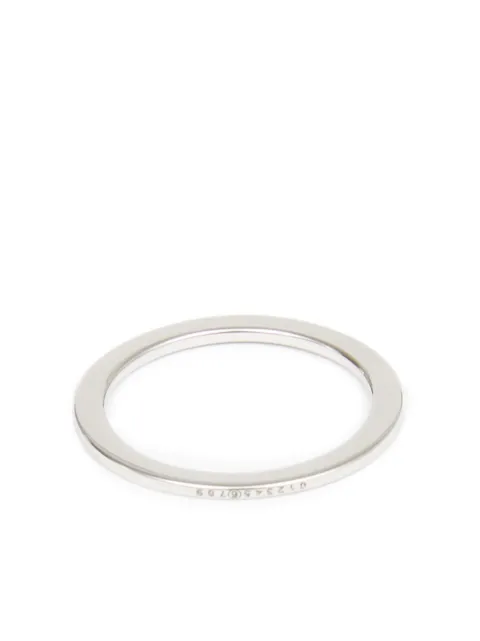 MM6 Maison Margiela anillo Numeric Minimal Signature