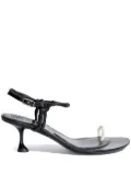 Proenza Schouler Tee Toe Ring sandals - Black