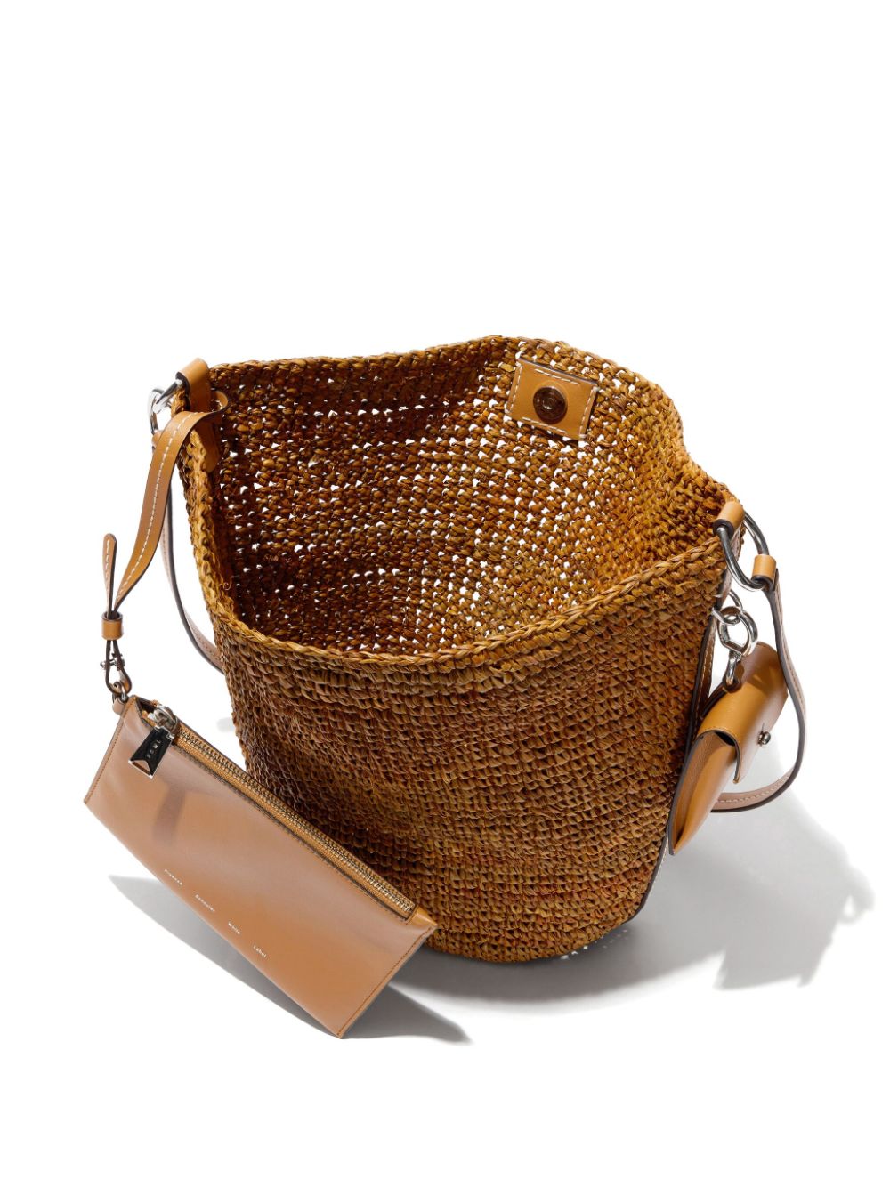 Proenza Schouler White Label Spring raffia bucket bag Women