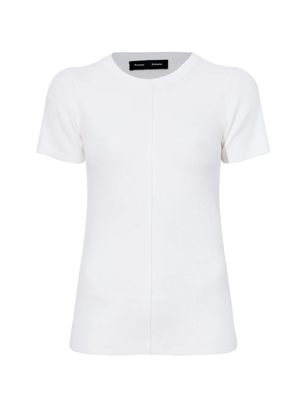 Proenza Schouler T-shirt met ronde hals Wit