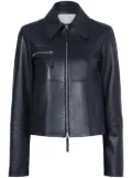 Proenza Schouler White Label Annabel lightweight leather jacket - Blue