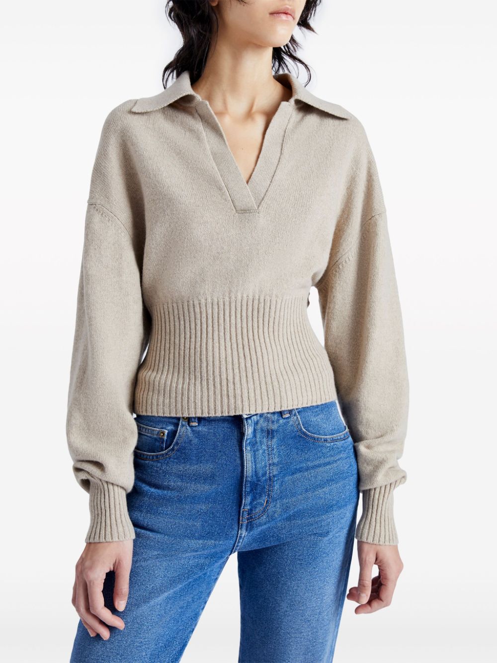 Proenza Schouler Jeanne cashmere polo jumper Women