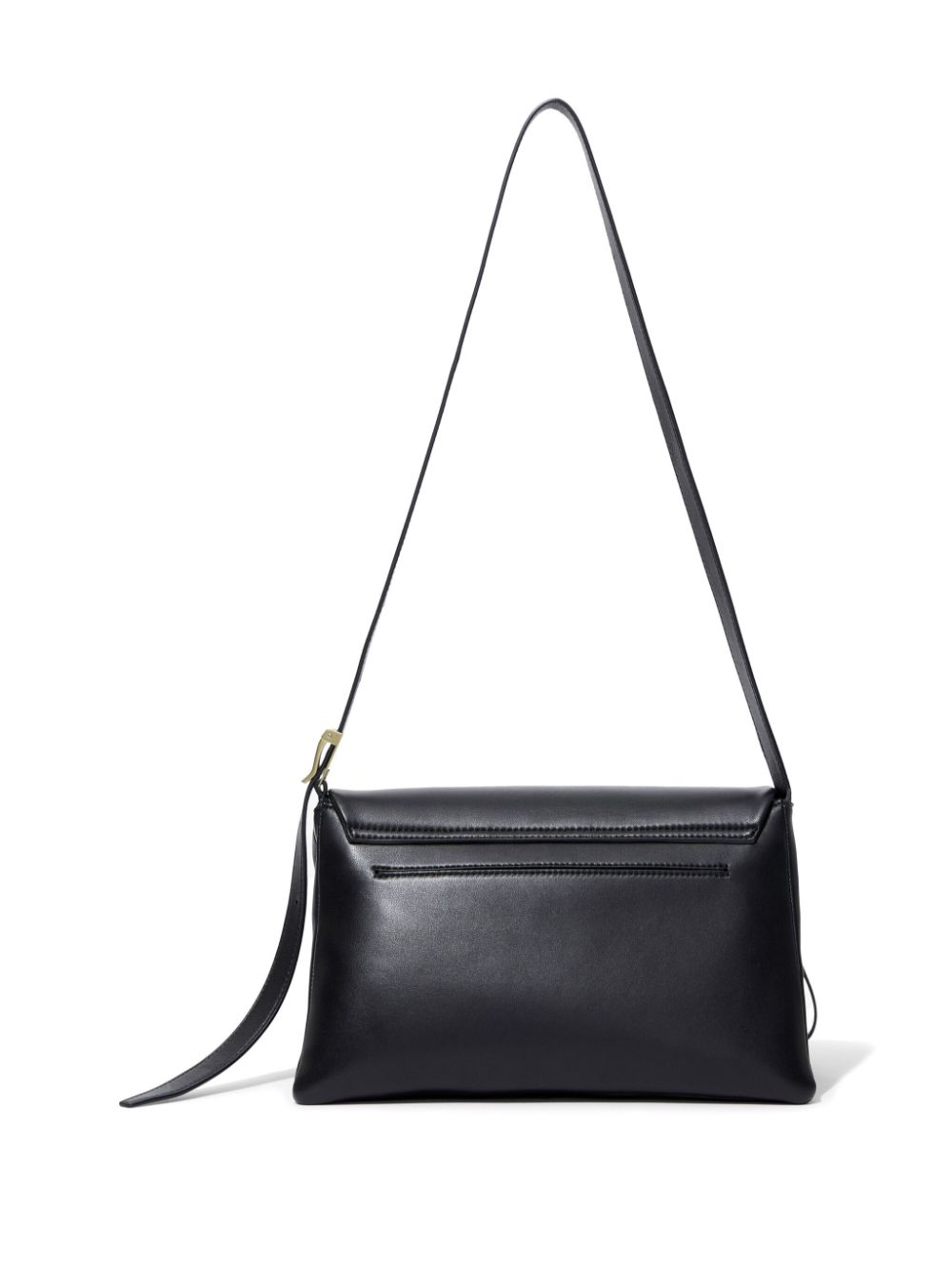Shop Proenza Schouler City Leather Shoulder Bag In Black