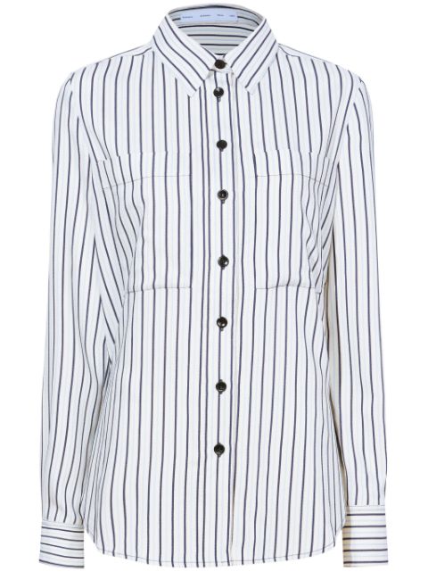 Proenza Schouler White Label Eliana striped shirt Women