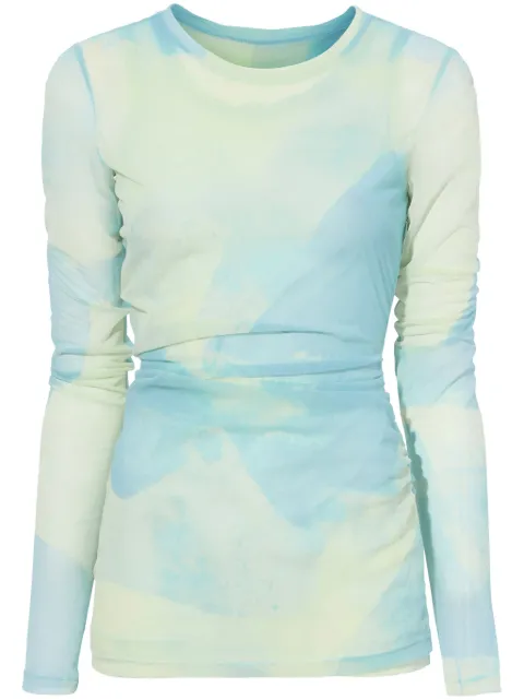 Proenza Schouler Amber abstract-print top
