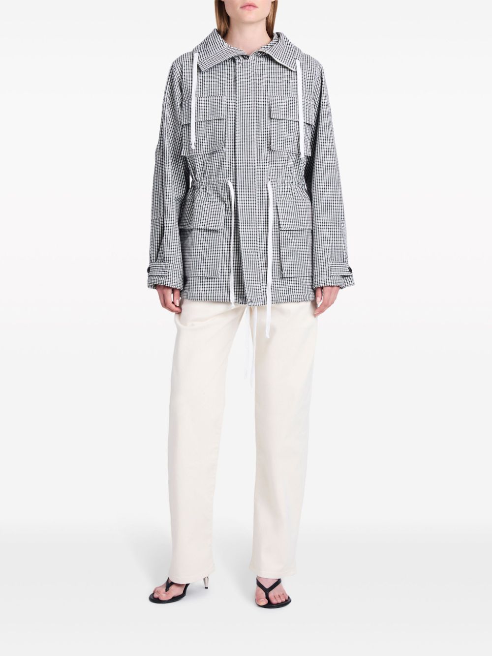 Proenza Schouler White Label Nina drawstring jacket Women