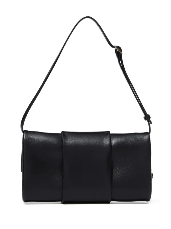 Proenza Schouler Flip レザーショルダーバッグ | ブラック | FARFETCH JP