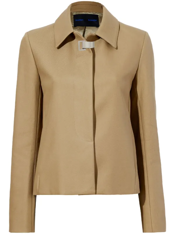 Proenza Schouler Lana Cotton Twill Jacket - Farfetch