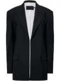 Proenza Schouler Devon peak-lapel blazer - Black