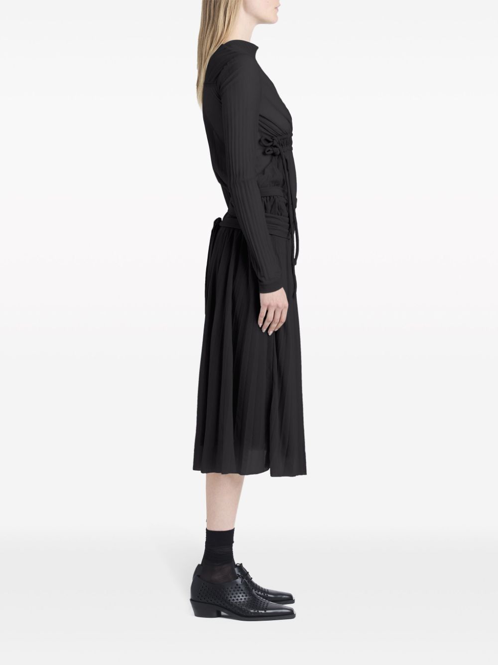 Shop Proenza Schouler Riley Jersey Dress In Black