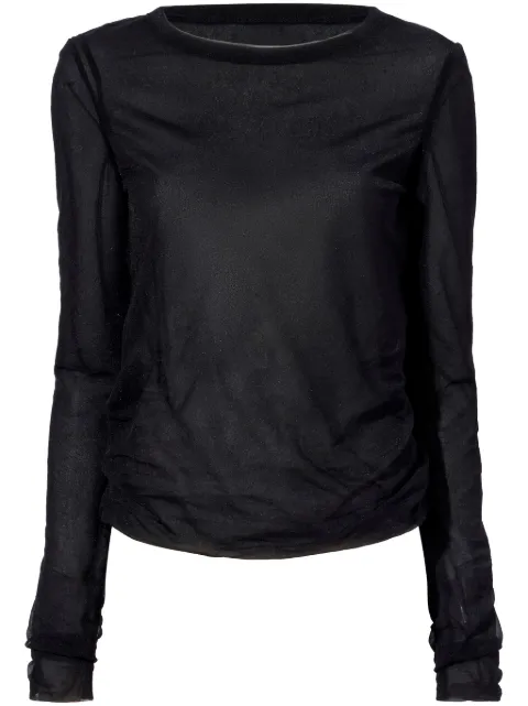 Proenza Schouler Dara long-sleeve jersey T-shirt