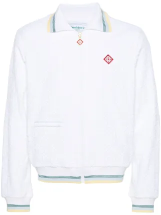 ジャケット [CASABLANCA]White Cotton Blend Jacket 29537967_58744030_600.jpg