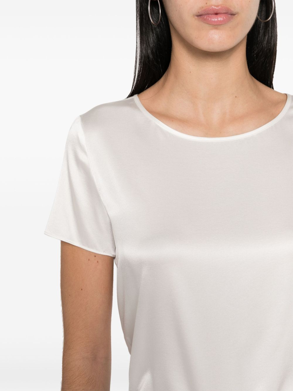 Emporio Armani satin silk top Women