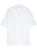 Jil Sander poplin spread-collar shirt - White