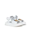 Moschino Kids Teddy Bear leather sandals - White