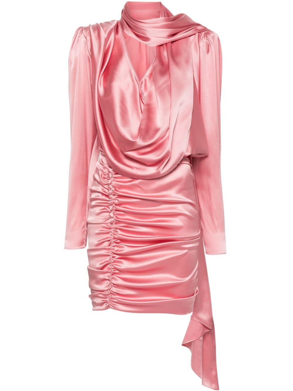 Magda Butrym Mini-jurk met gedrapeerd detail Roze