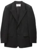 Filippa K peak-lapel single-breasted blazer - Black