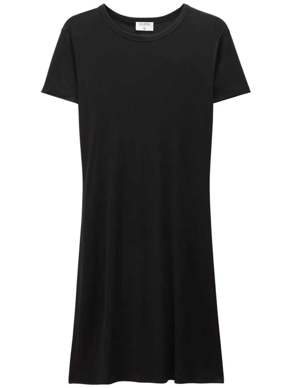 filippa k robe à coupe courte - noir