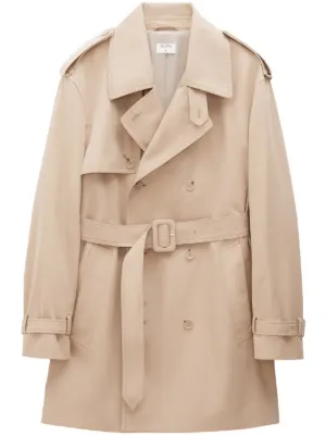Cropped trench coat womens store