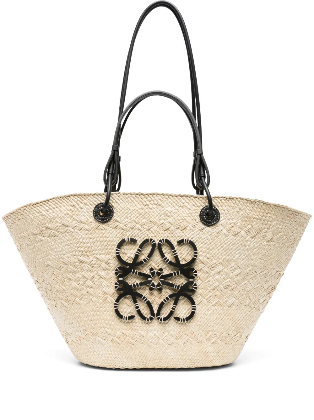Anagram basket tote bag