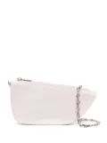 Burberry asymmetric leather crossbody bag - Pink