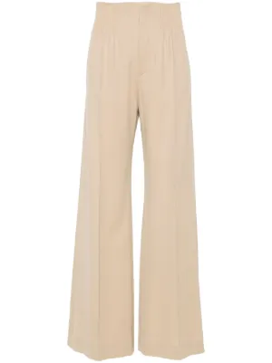 Chloé Palazzo Pants – Wide Leg Pants – Farfetch
