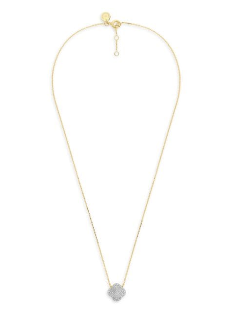 Morganne Bello 18kt yellow gold Chance diamond necklace