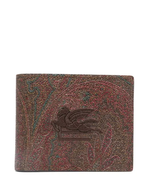 ETRO Pagaso-motif printed wallet
