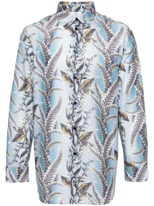 ETRO ペイズリー シャツ | グリーン | FARFETCH JP