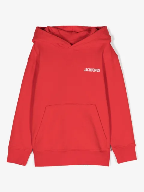 JACQUEMUS L'ENFANT logo-print cotton hoodie