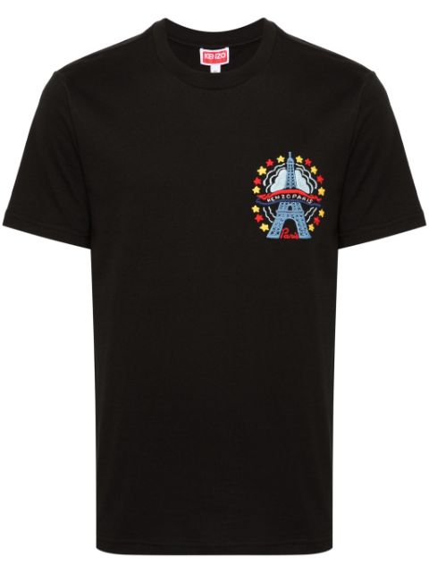 Kenzo embroidered cotton T-shirt Men