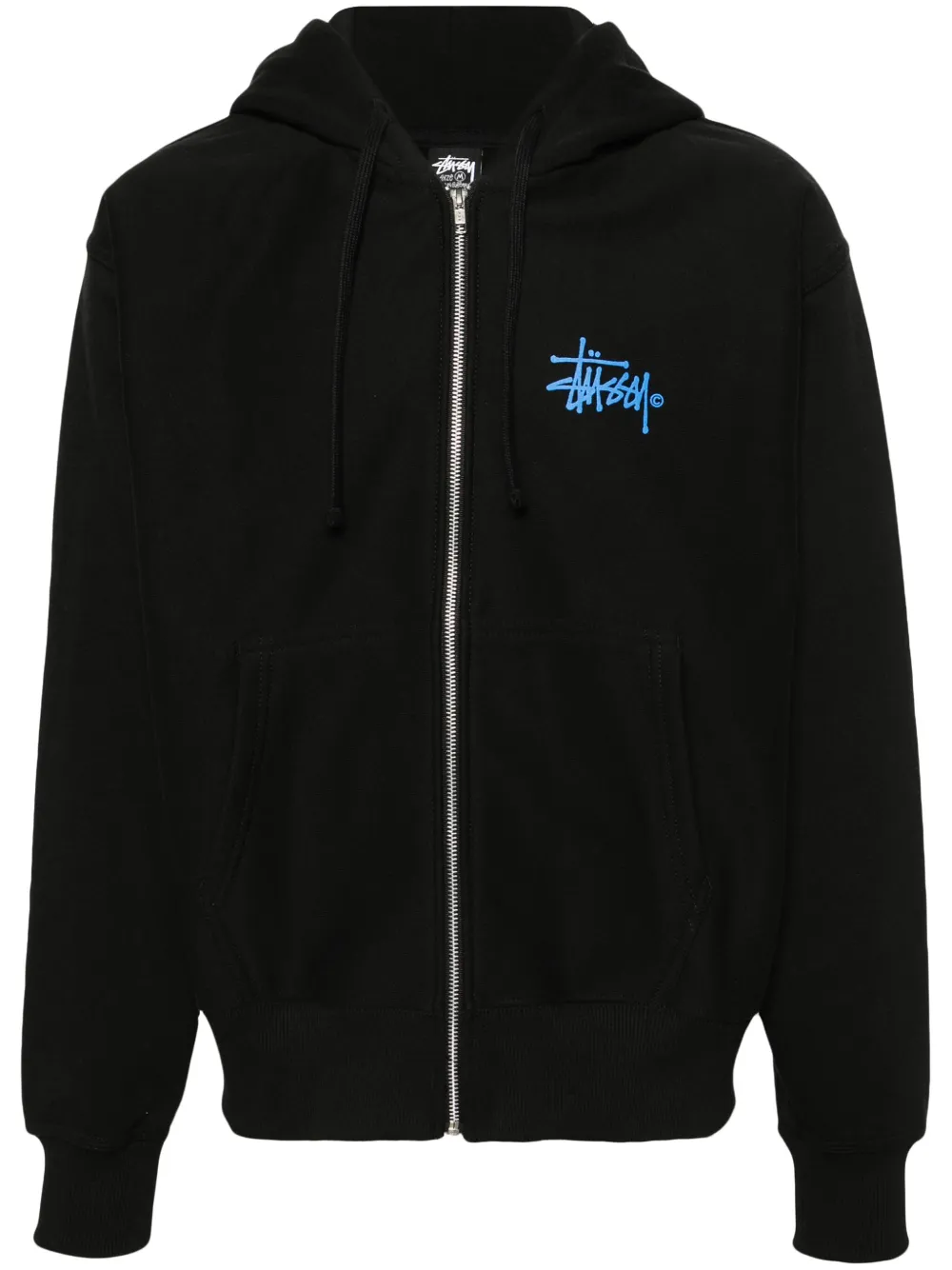 Stüssy ist Venus hoodie met rits Zwart