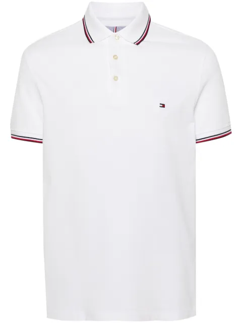 Tommy Hilfiger playera tipo polo con logo bordado
