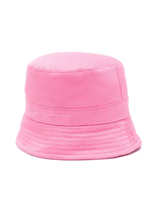 JACQUEMUS L'ENFANT Le Bob Gadjo Bucket Hat | Pink | FARFETCH