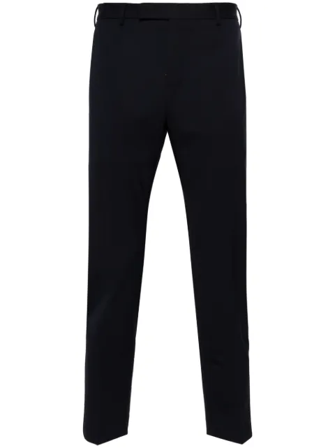 PT Torino pantalones tapered con cierre oculto