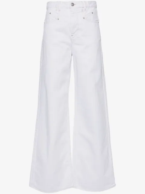 ISABEL MARANT Lemony high-rise wide-leg jeans