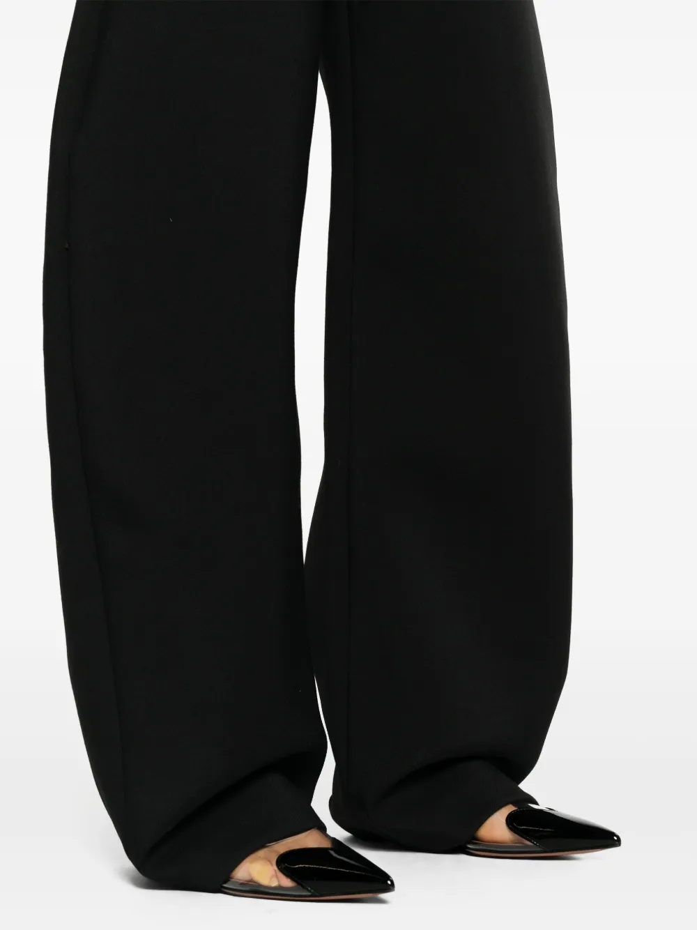 Alaïa Tailored Virgin Wool Trousers | Black | FARFETCH