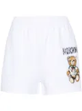 Moschino Teddy Bear-print mini shorts - White